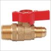 Brass Gas Ball Valve Flare*Male