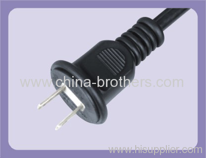 Japan PSE Standard 2 flat Pins Plug Power Cord