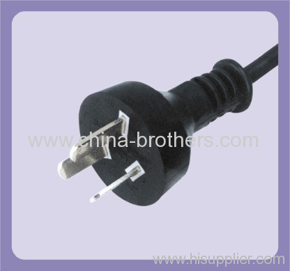 Argentina power cord with 3 pin plug