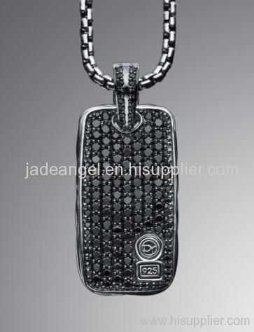 mens designer dog tag necklaces