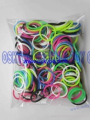 2013 Rainbow Loom DIY rubber band knitting, rubber band crocheting, rubber band craft bracelet necklace