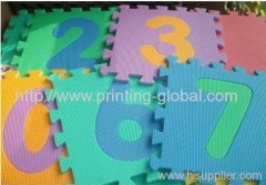 Heat transfer printing jigsaw puzzle film