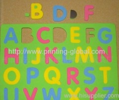 Heat transfer printing jigsaw puzzle film