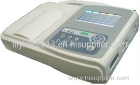 three channels ecg machine