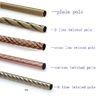 Window Decoration Metal Curtain Rods 25mm / 28mm in Different Style