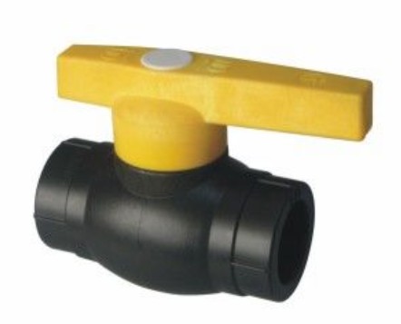 PE Socket Fusion Fittings PE brass ball valve