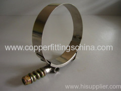 T Type Hose Clamp With Spring