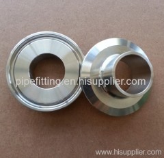 Sanitary Stainless Steel Ferrule with straight end