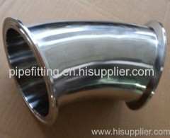 Sanitary Stainless Steel Elbow 45Deg.