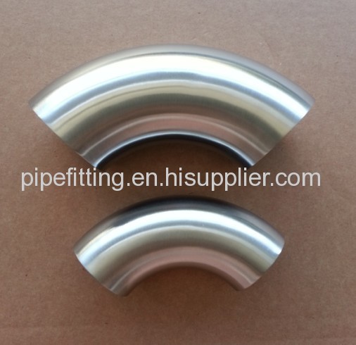 Sanitary Stainless Steel Welded Bend