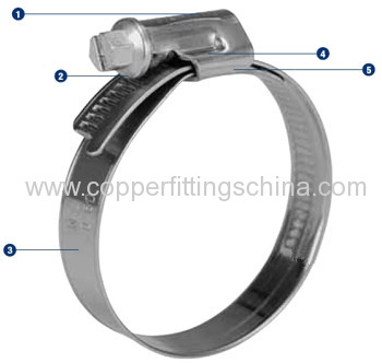 Germany Type Worm Drive Hose Clamps Manufacturer