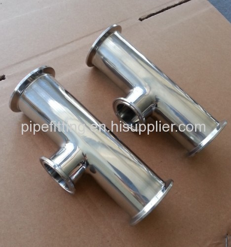 Stainless Steel Sanitary Reducing Tee