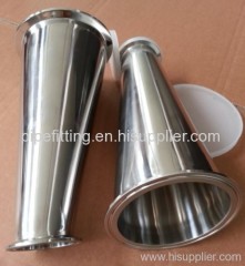 sanitary stainless steel tri clamp reducer with sight glass non standard parts