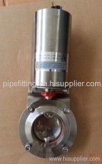 Sanitary Pneumatic Butterfly Valve