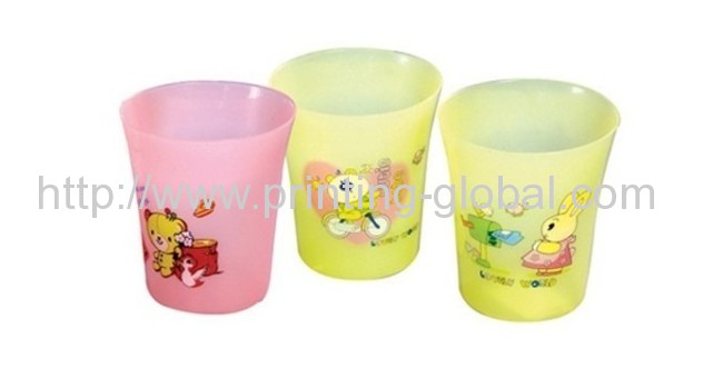 Hot stamping film for plastic cup