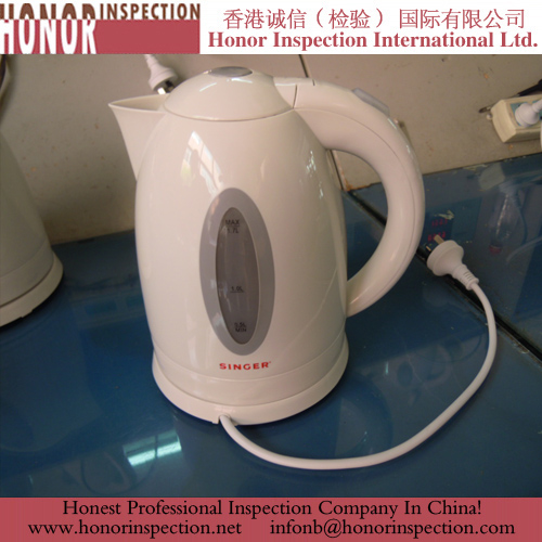 Plastic Kettle Pre-shippment Inspection