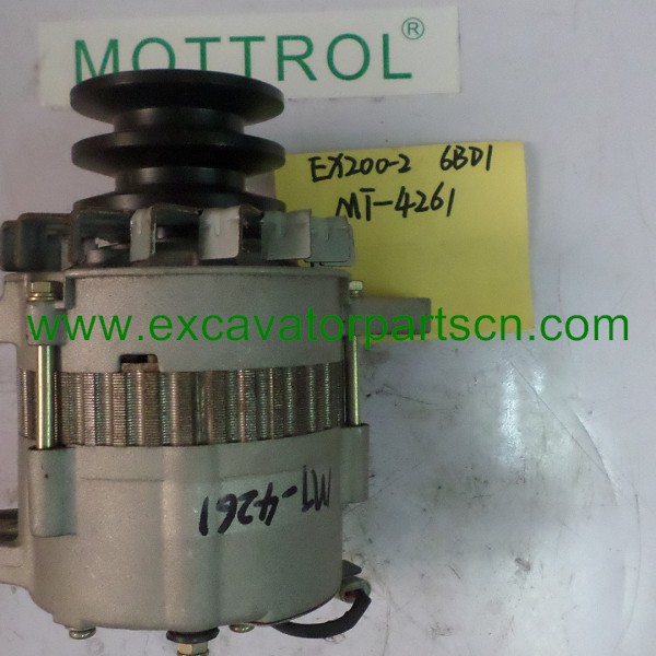 EX200-2 6BD1 ALTERNATOR/GENERATOR for EXCAVATOR