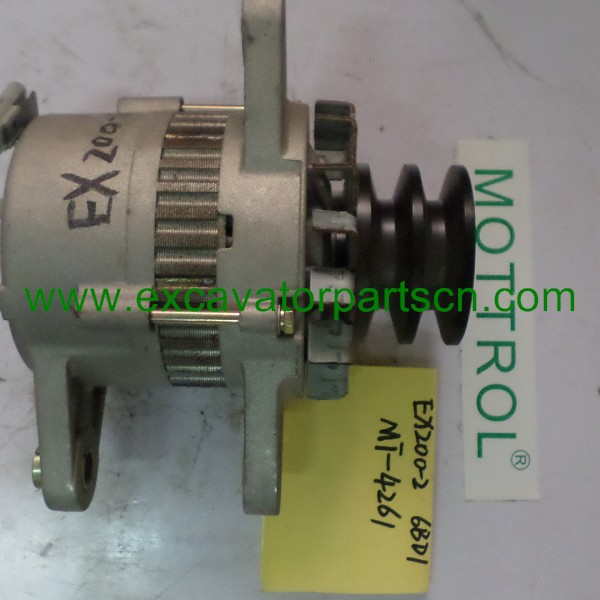 EX200-2 6BD1 ALTERNATOR/GENERATOR for EXCAVATOR