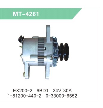 EX200-2 6BD1 ALTERNATOR/GENERATOR for EXCAVATOR