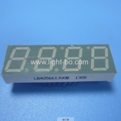 Super Bright Green 4 digit 14.2mm (0.56 inch) Common Anode 7 Segment LED Display for Microwave