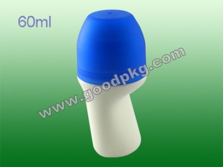 60ml plastic roll on bottle/roller bottle