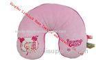 Pink Kids Travel Neck Pillow, Pleasant Goat Travel U Shaped Pillow For Neck Rest