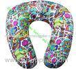 U Shape Microbead Neck Pillows For Car, Comfort Foam Travel Neck Pillow Cushion