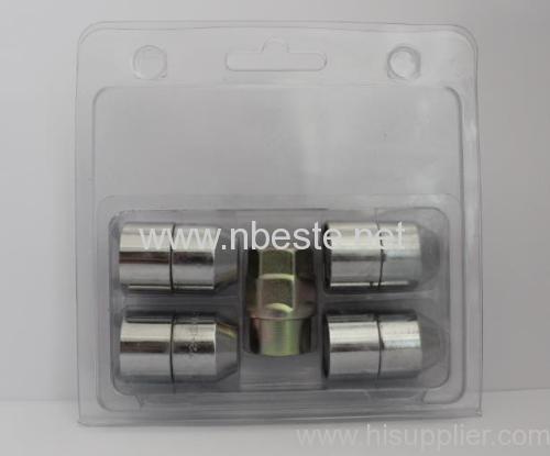 wheel locks 4 sleeve acorn 1 key adapter