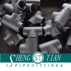 ANSI B16.9 A234 WPB carbon steel pipe tee