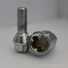 wheel bolt locks,4 spline lug bolts ,1 key apdater