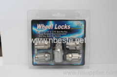wheel locks,4 acorn 1 key adapter