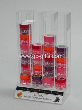 Sales of cosmetics Showcase