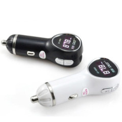 CAR MP3 support U disk and used car charger FM transmitter