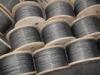 AISI / ASTM Galvanized steel Crane Wire Rope , 1x7 and Heat-treated