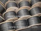 3mm Galvanized steel wire rope , 6x37 and DIN / GB / EN12385-4