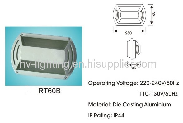 Moisture-proof light / Bulkhead light