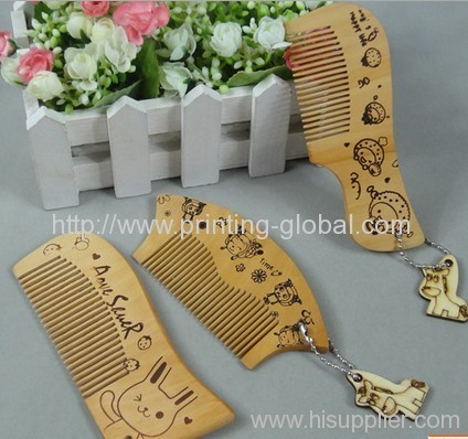 Hot stamping film for combs