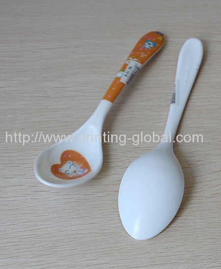 Hot stamping film for cartoon picture spoon