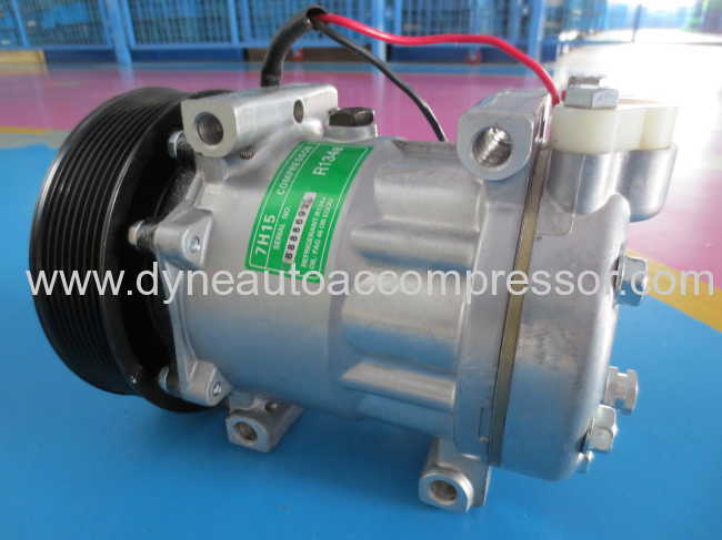 sanden 7h15 24vPV8 119MM compressor dyne auto conditioner compressor manufacture in China