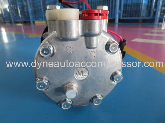 sanden 7h15 24vPV8 119MM compressor dyne auto conditioner compressor manufacture in China