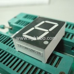 Single Digit Pure Green common anode 0.8