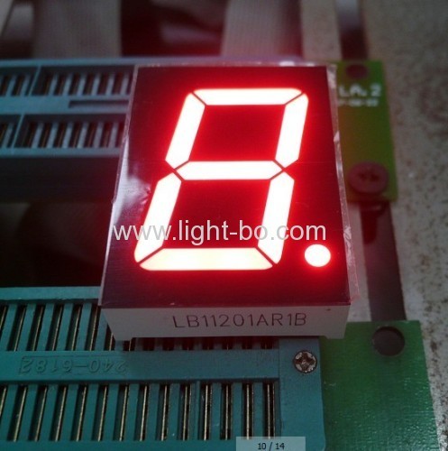 display a led a sette segmenti da 1,2 pollici ad anodo comune blu ultra luminoso