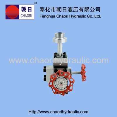 high quality stopping valve for accumulator