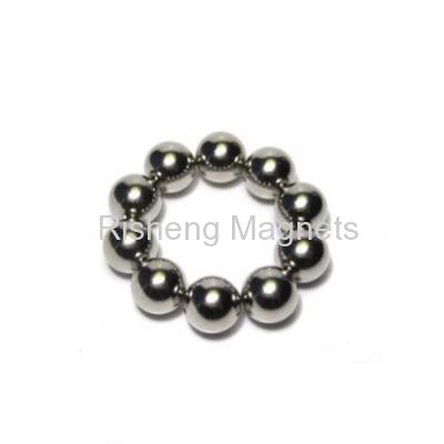 N38 Sintered Neodymium Sphere Magnet D6.35mm Neodym Magnete Ball 1/4Dia.