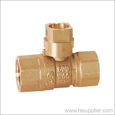 CSA Approved Square Head Brass Gas Ball Valve