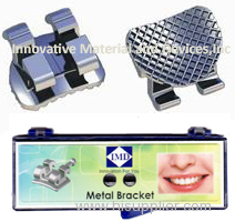 Orthodontic Metal Bracket 80 meshes base bondable