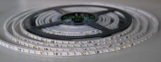 Outdoor waterpoof IP67 5mm flexible led strip light 3020