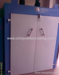 Small Powder Coating Oven with track