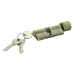 70mm brass cylinder normal key with knob