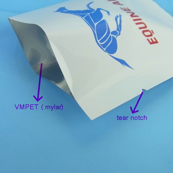 OEM printed mini aluminum foil bag